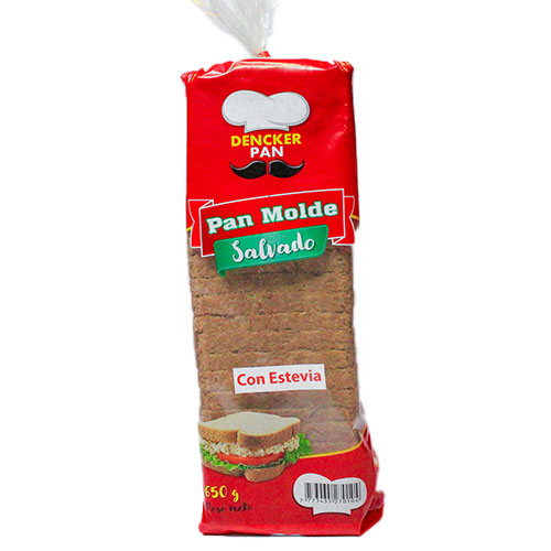 Pan Molde Salvado con Estevia