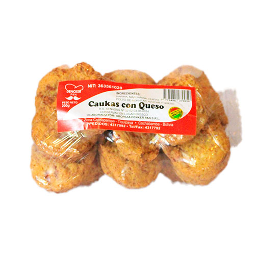 Caukas con Queso integrales