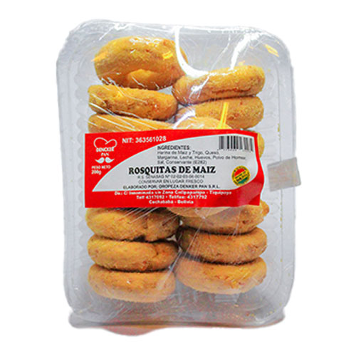 Galletas de harina de maiz