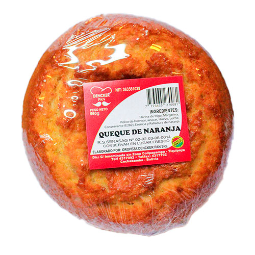 Queque de Naranja