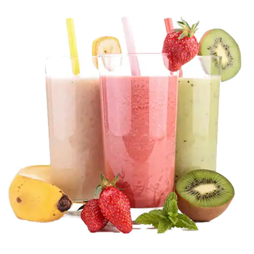 Jugos Frapeados con Leche